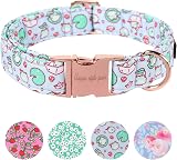 Unique Style Paws Summer Lotus Dog Collar Frog Puppy Adjustable Pet Collar