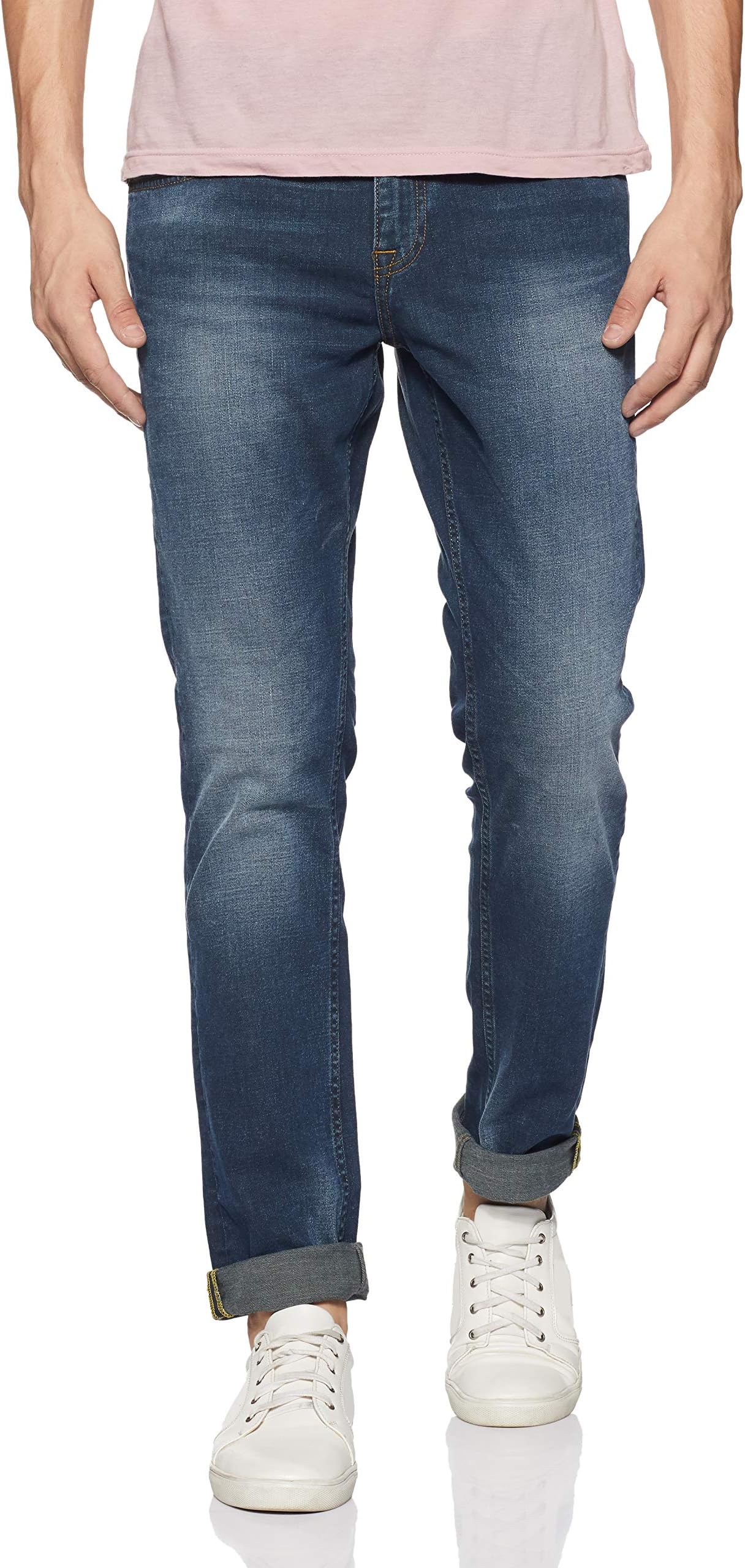 Indian Terrain Men's Slim Fit Jeans