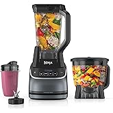 Ninja UltraCrush Pro Kitchen System, 1500W, 72oz Blender, Silver, BP401 | Total Crushing Tech for smoothies, ice crush &amp; chopping. 72-oz blender, 8-cup processor &amp; 18-oz to-go cup. 1500W.