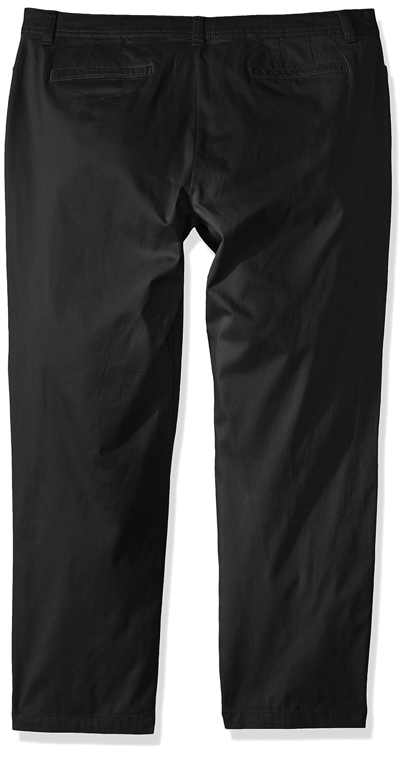 Straight Leg Casual Twill Pant 
