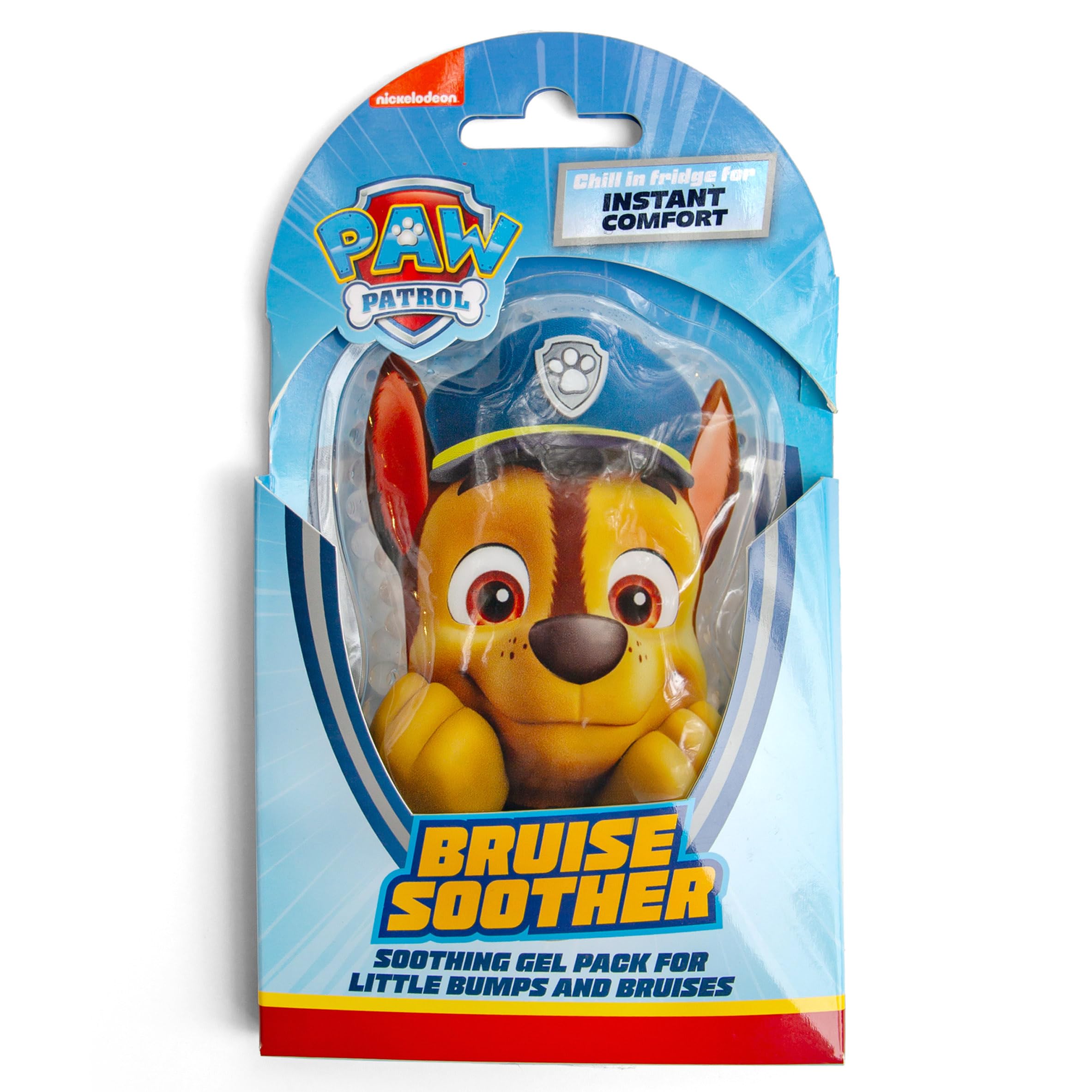 Paw Patrol Children’s Bruise Soother | Cooling Gel Pack/Ice Pack for Bumps and Bruises | Re-usable | Cold Pack & Warm Use | Soothing, Marshall Brings Smiles Back Fast! | Made by Jellyworks