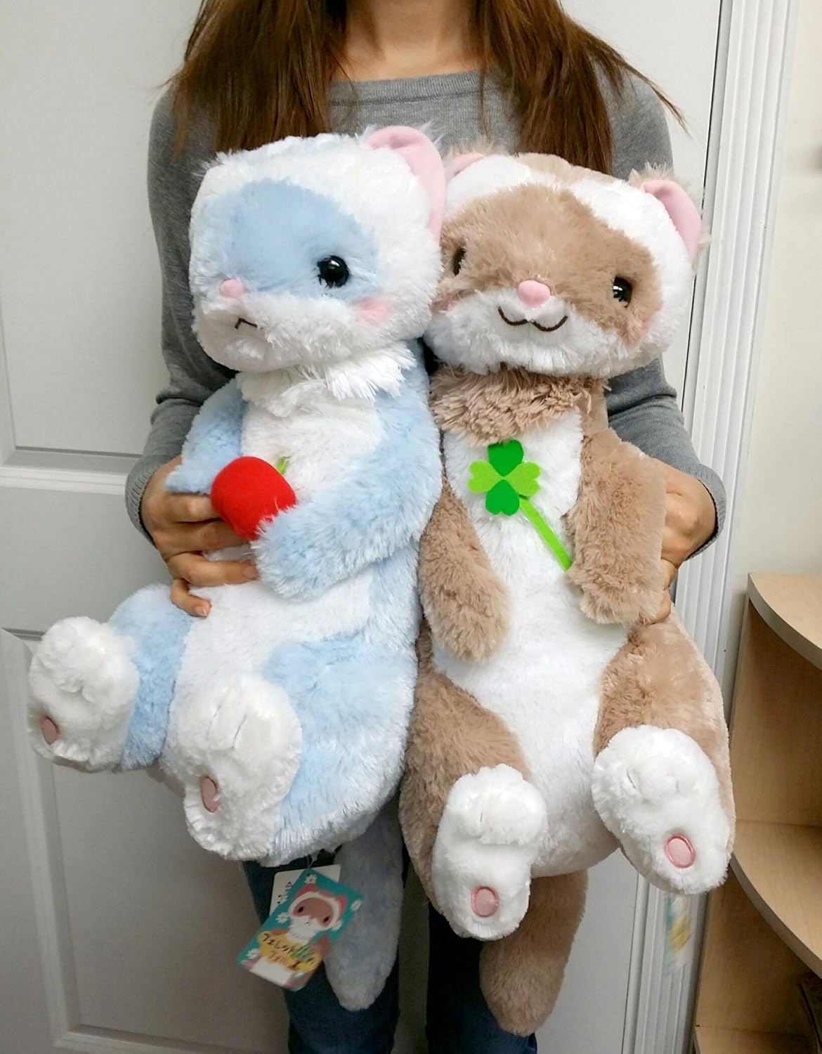 gokigen ferret plush