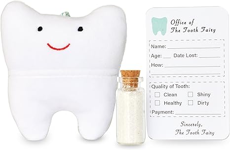 Amazon Com Cairn Co Tooth Fairy Pillow Kit With Keepsake Notepad