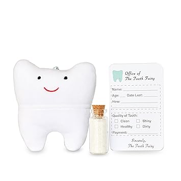 Buy Tooth Fairy Pillow Kit With Keepsake Notepad And Magic Glitter