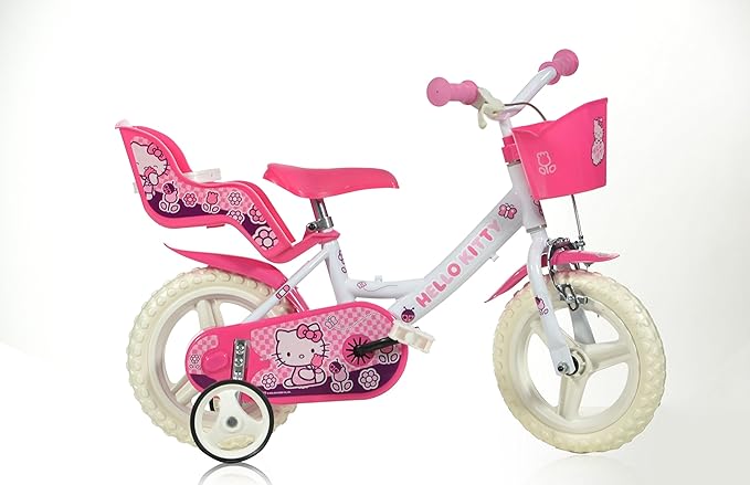 Hello Kitty Kinderfahrrad Mädchenfahrrad, 12 Zoll