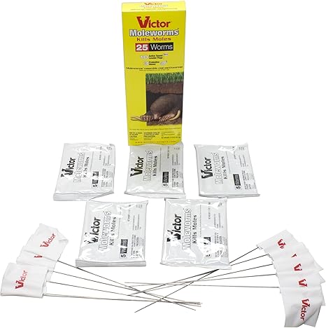 Poison worms to kill moles Clearance