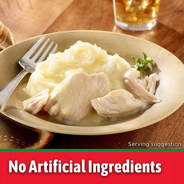 HORMEL COMPLEATS CHICKEN BREAST WITH RIB MEAT AND MASHED POTATOES WITH GRAVY, 10 OUNCE