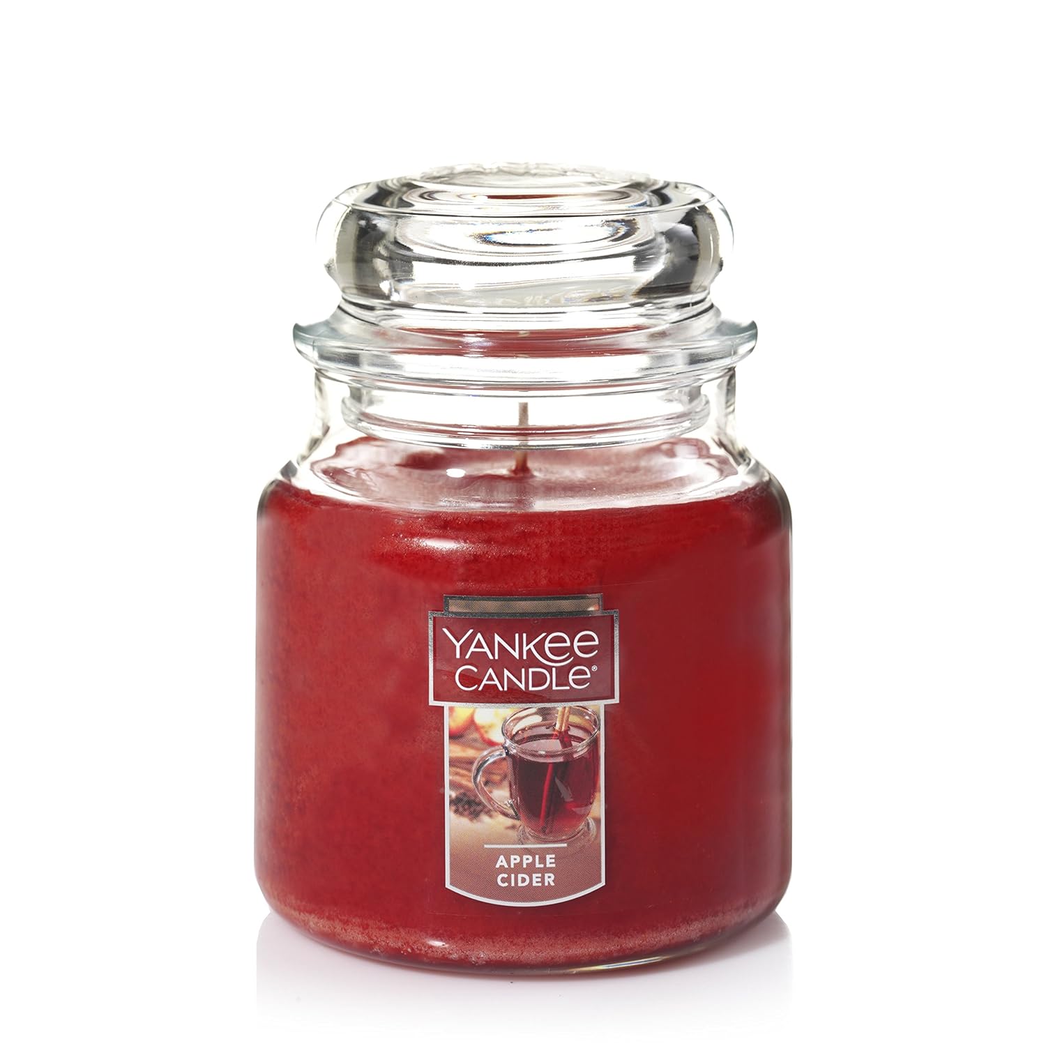 Yankee Candle Apple Cider Medium Jar Candle, Food & Spice Scent by Yankee Candle Amazon.co.uk