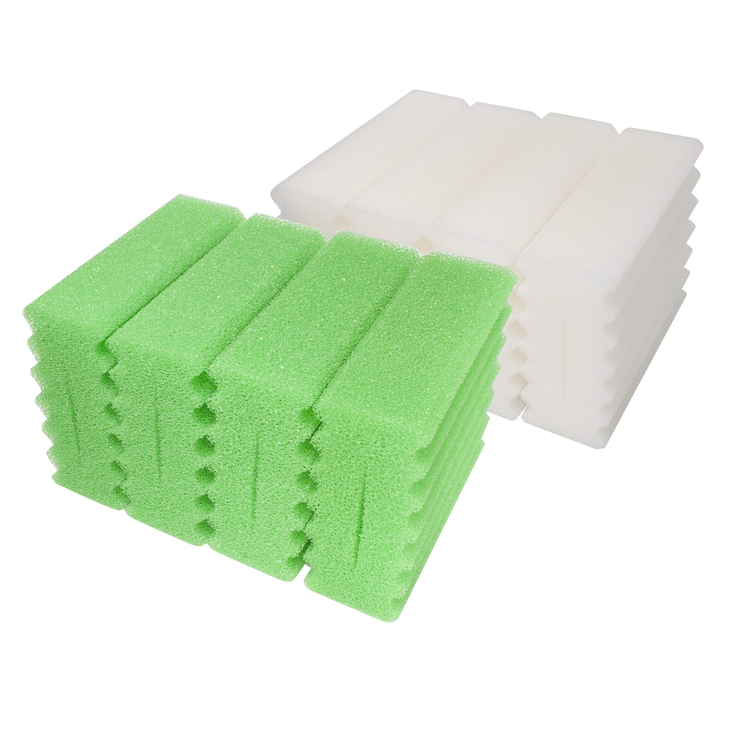 LTWHOME Replacement CBF Series Pond Filter Sponge Sets Fit for SunSun Koi Box (Pack of 8)