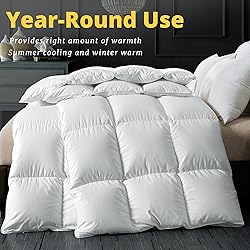 ELNIDO QUEEN® Feather Comforter Filled with