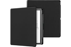 Fintie Slim Case for Kindle Scribe - [Built-in Pen Holder] Lightweight PU Leather Folio Cover with Auto Sleep Wake for 10.2" 