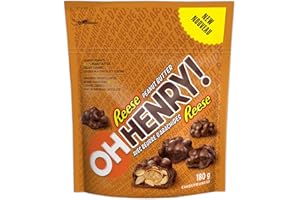 OH HENRY! Bite Sized Pieces with REESE Peanut Butter 180g/6.3oz {Imported from Canada}