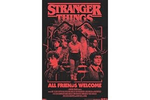 TRENDS INTERNATIONAL Netflix Stranger Things: Season 5 (2025) - All Friends Welcome Wall Poster, 34L" x 22.4W", Unframed Version