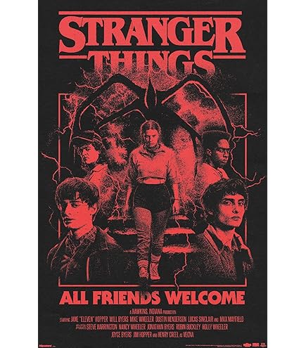 Amazon.com: Trends International Netflix Stranger Things: Season 4