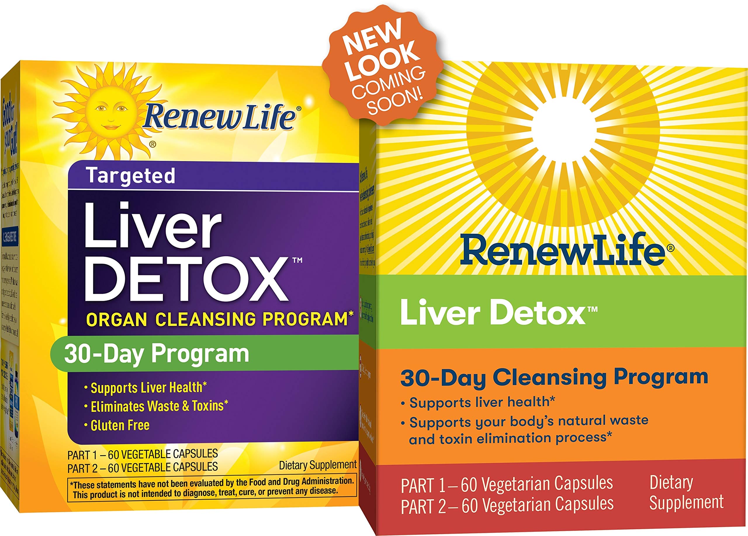 Renew Life Adult Cleanse Liver Detox 2Part, 30Day Program