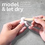 DAS White 500g Air Hardening Modelling Clay Non Bake Ready To Use view 2