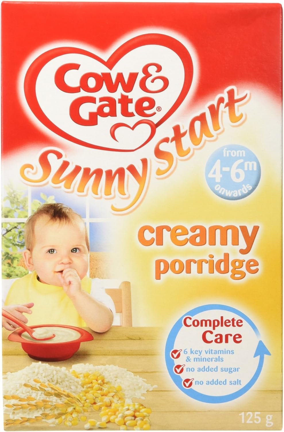 creamy porridge cow and gate