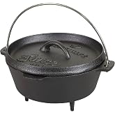 Stansport Pre-Seasoned Cast Iron Dutch Oven