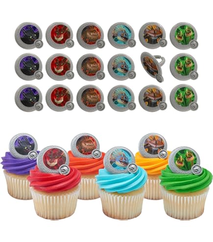 Amazon.com: Toysvill Dragons HTTYD Collection (Set of 12 pcs