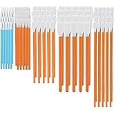 AAwipes Cleaning Swab Kit Microfiber Knitted Polyester Swab Sticks (5 Types, Total 100 Packs) Lint Free Swabs for Printer, Gu