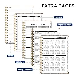 Planner 2025-2026, Monthly and Weekly Calendar