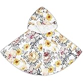 HNHUAMING Baby Car Seat Poncho For Boys Girls, Ultra Soft Toddler Hooded Poncho Cloak