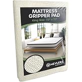 Nevlers King 72" x 72" Mattress Slide Stopper Non Slip Mattress Gripper Pad | Durable Open-Weave PVC Foam Design Bed Slide Stopper Pad | 6 ft x 6 ft Sleep Support Grip to Keep Bed from Sliding