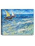 DECORARTS - Fishing Boats At Sea, Vincent Van Gogh