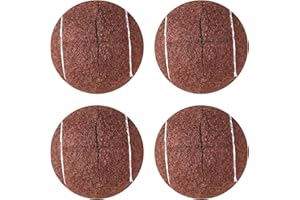 Precut Tennis Balls for Walkers 4 Pack Walker Glide Ball Universal Felt Pad Glide Coverings Heavy Duty Ski Glider Slider Acce