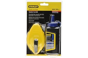 STANLEY Chalk Line, Reel with Blue Chalk (47-442)