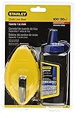 STANLEY Chalk Line, Reel with Blue Chalk