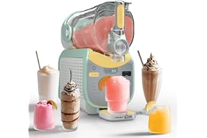 Ninja SLUSHi Max XXL Smart Frozen Drink Maker | Top Performance & Smart Technology, Party-Size 150oz Capacity, No Ice Needed, 6 Programs, Ideal Temp, Mint, FS605IV (Renewed)