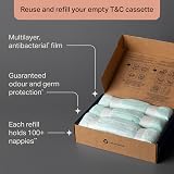 Tommee Tippee Twist & Click Nappy Bin Refill Cassettes Pack of 3 view 4