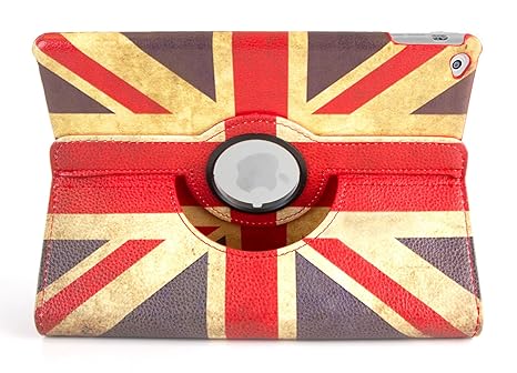 DURAGADGET Union Jack Hülle Tasche Brexit Etui Case mit Standfunktion, Britische Flagge, MAßGEFERTIGT für das Apple iPad Air 