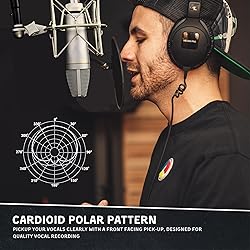 MA-67 Studio Condenser Microphone, 34mm Gold Large