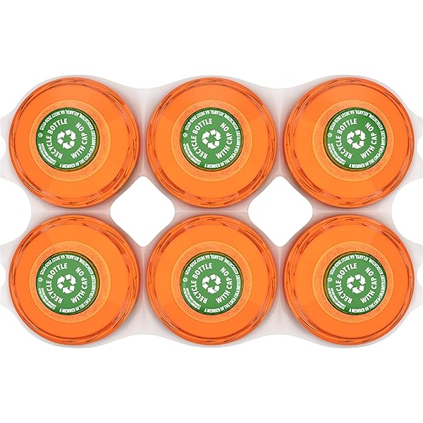 FANTA ORANGE, 16.9 FL OZ, PACK OF 6