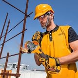 Ingco 115mm Cordless Brushless Angle Grinder 20V 9000RPM 2x4.0Ah Battery Set view 2