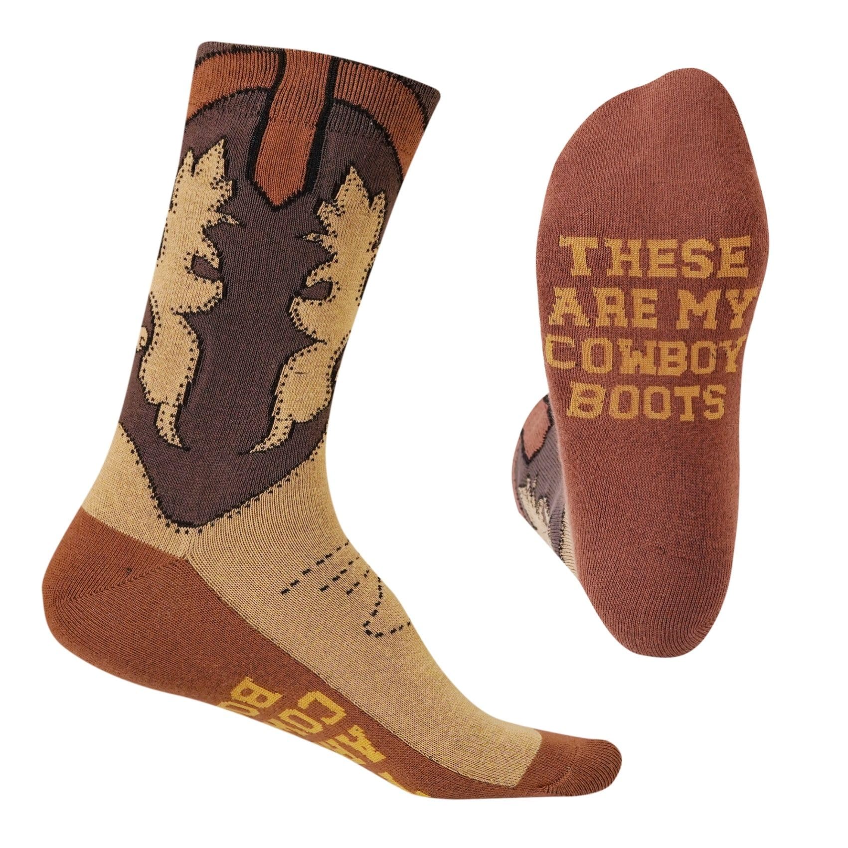 Photo 1 of InnoBeta Cowboy Boots Gifts for Men/Women Socks for Cowboy/Cowgirl - Unisex - Boots