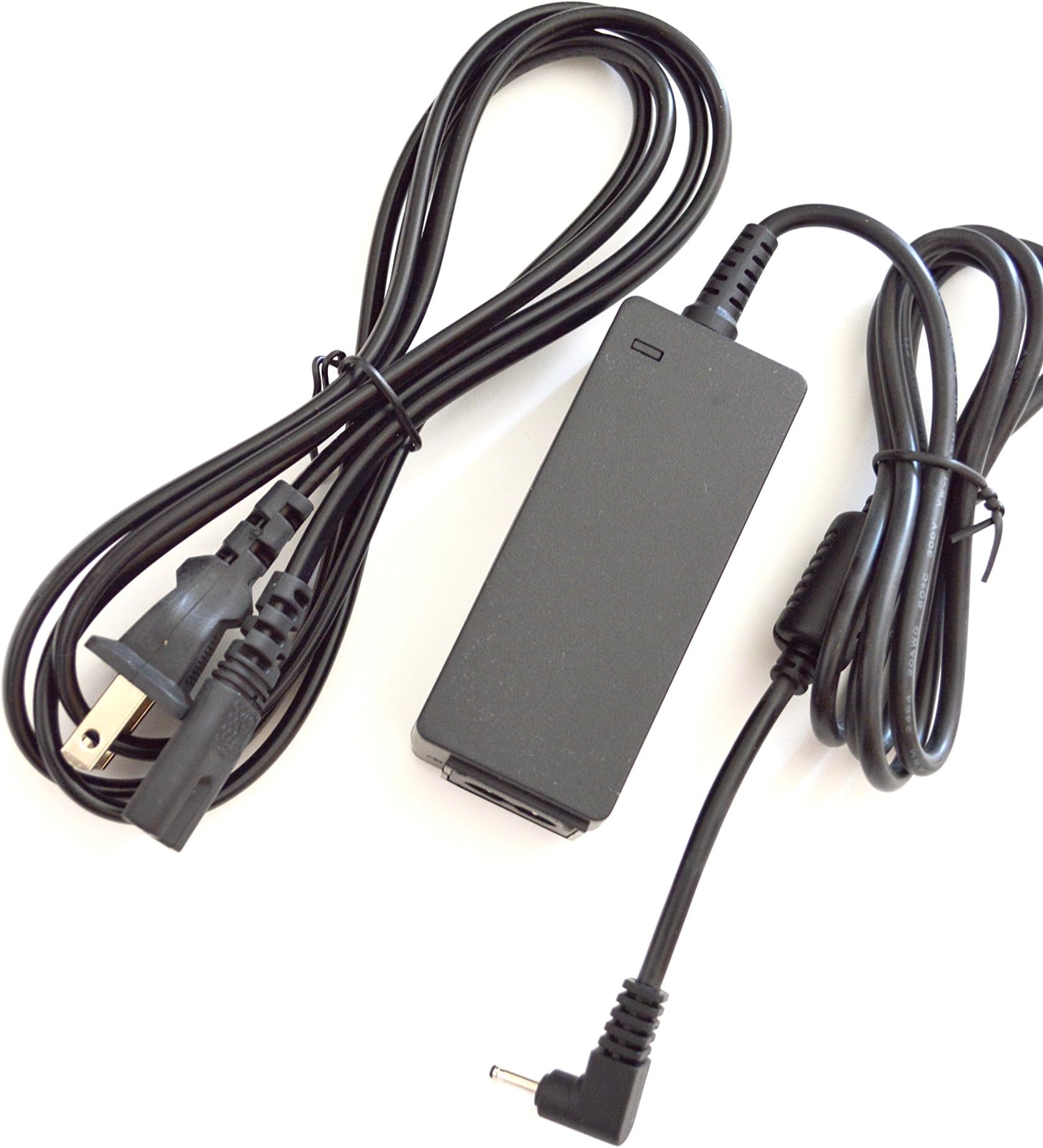 Ac Adapter Charger replacement for Samsung ATIV Tab 3 10.1 Inch XE300TZC XE300TZC-K01US, Samsung ATIV Smart PC 11.6 Inch XE500T1C XE500T1C-A01US XE500T1C-A02US XE500T1C-A03US Laptop Notebook Battery Power Supply Cord Plug (1 Free Usmart Euro Plug Travel Attachment with your Order)