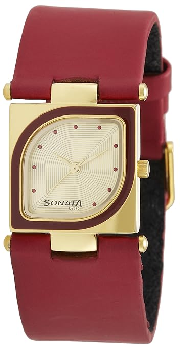 Yuva Analog Gold Dial Womens Watch -ND8919YL04AC