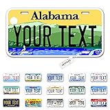 InkMyPlate Personalized Alabama Car License Plate