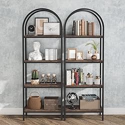 Tribesigns 4-Tier Open Bookshelf Set of