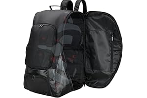 Football Bags For Equipment - Bag For Helmet & Shoulder Pads, Tackle Football Backpack Sports Bag with Vented Compartment for