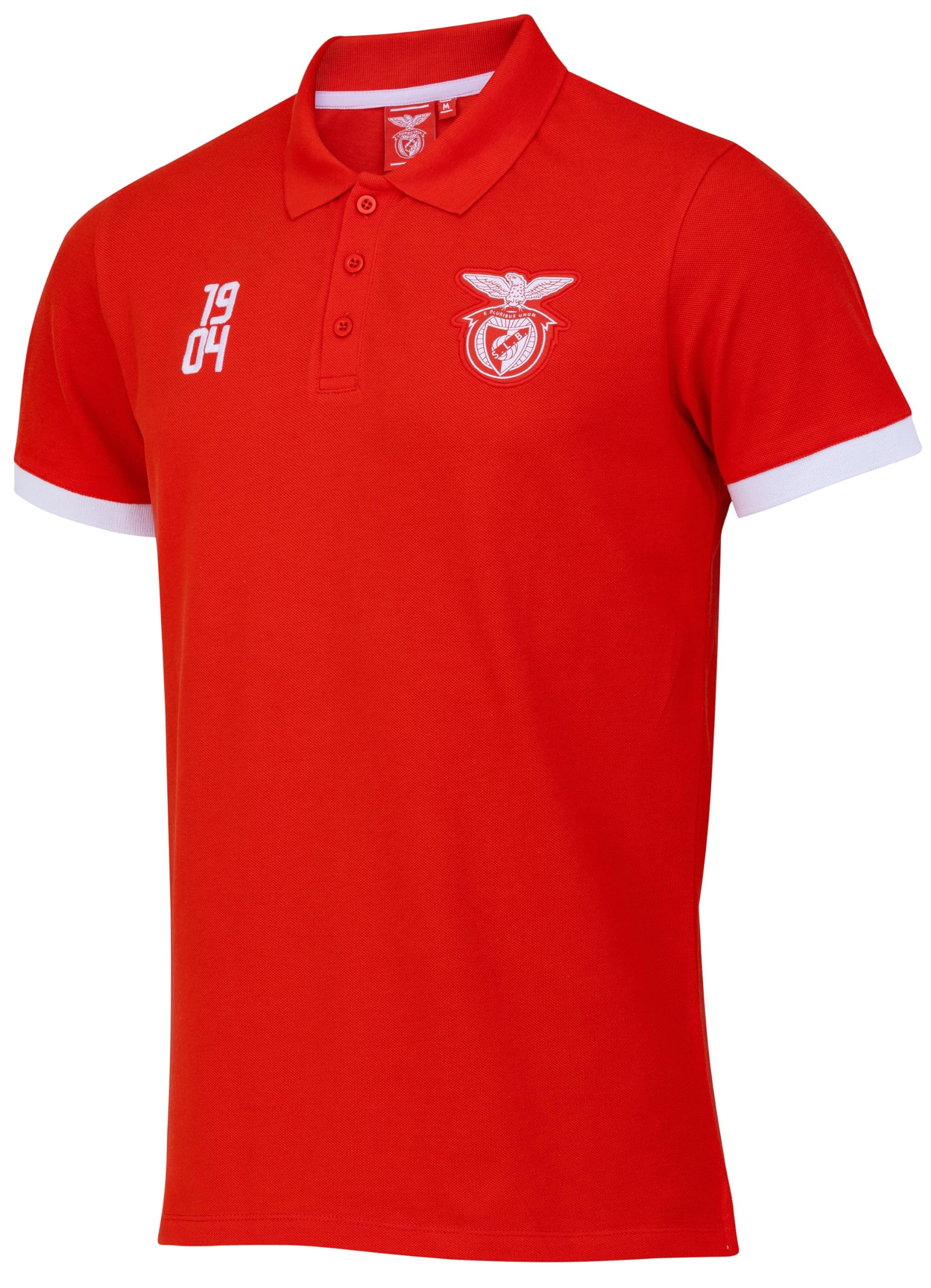 SL Benfica SLB Official Collection Polo Shirt, Red, XXL