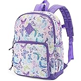 VASCHY Toddler Backpacks Girls, Kids' Cute Water Resistant Giltter Butterfly Daycare Bags for Preschool Kindergarten,Rucksack Schoolbag Bookbag for Children Butterfly