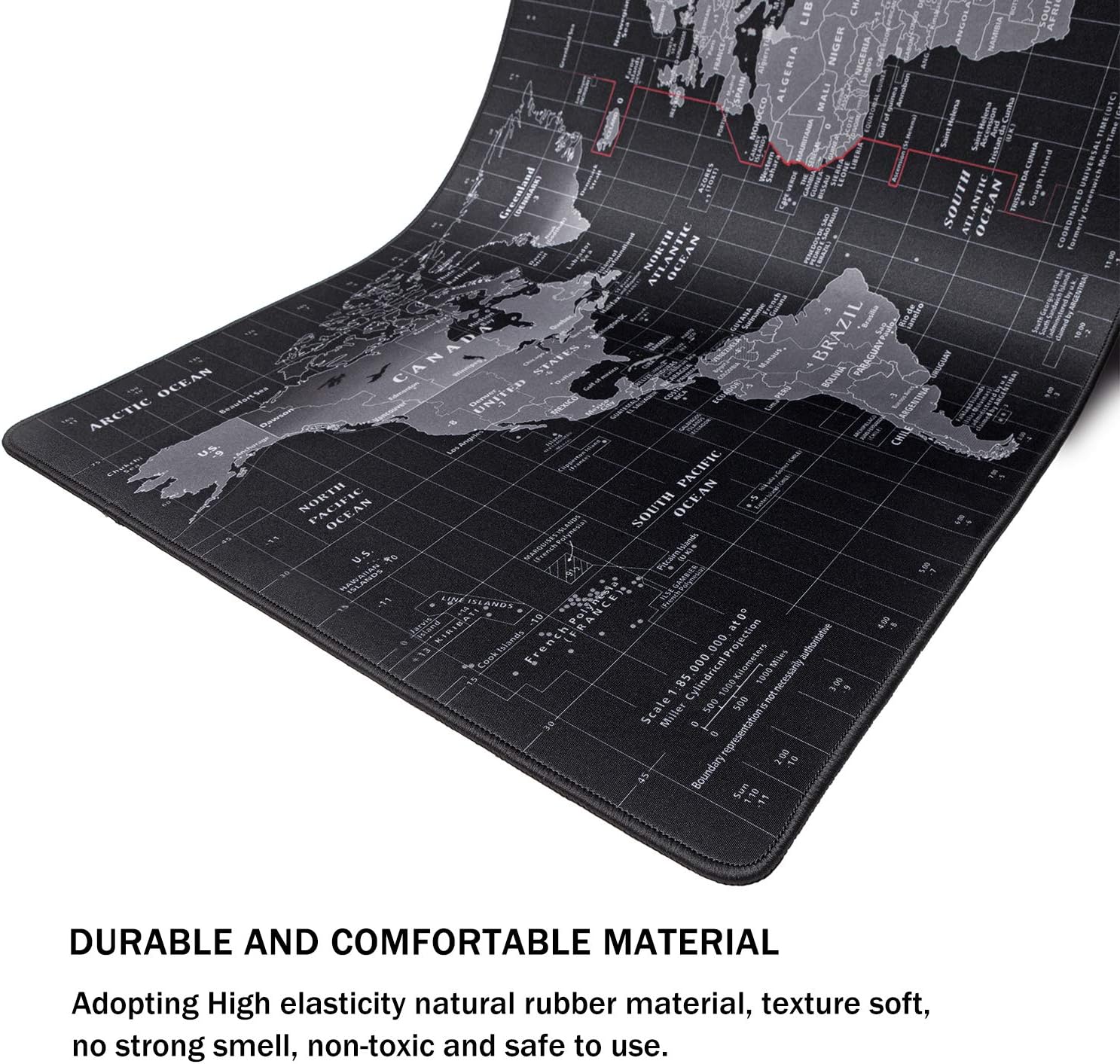 JIALONG Large Mouse Mat, Gaming Mouse Pad with Superior Micro-Weave Cloth, Comfortable Keyboard Pad - Image 5