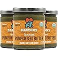 Dastony Organic Raw Sprouted Pumpkin Seed Butter, 8 oz | Only One Ingredient | Vegan, Paleo and Keto Friendly, Non GMO, Gluten-free - Pack of 3