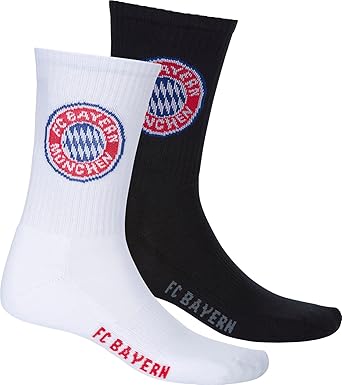 FC Bayern München Sport-Socken 2er Set, 43-46: Amazon.de: Bekleidung