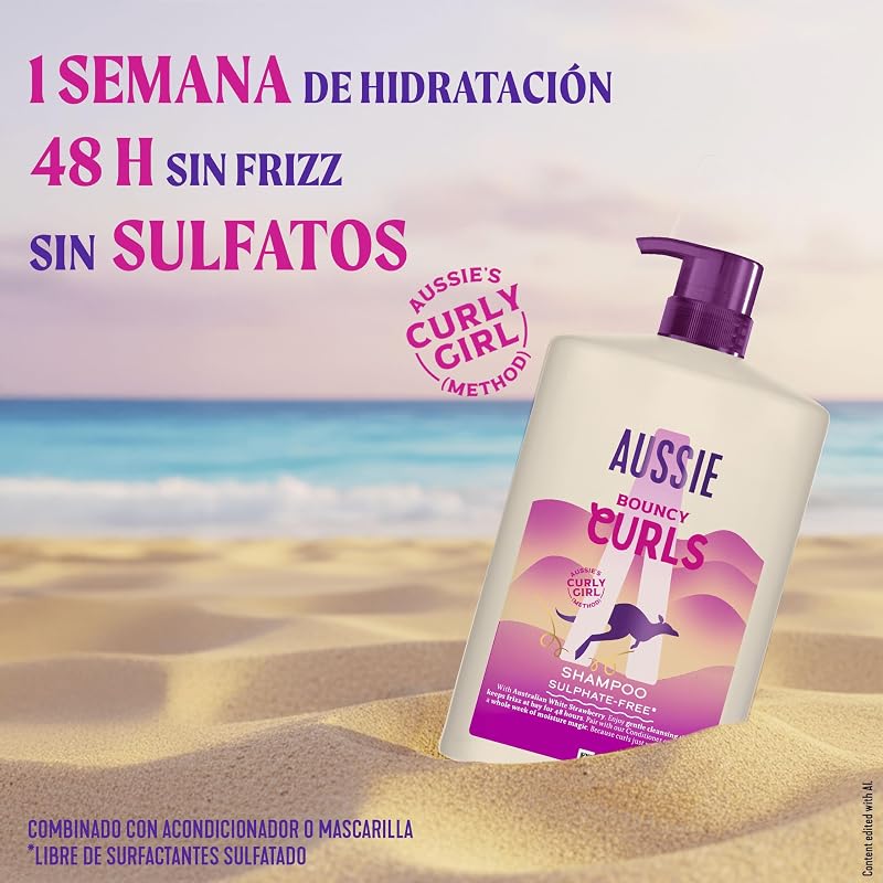 Rizos Definidos Champú Sin Sulfatos Ni Siliconas, 48h Anti Frizz, 1L — foto 5 de 8
