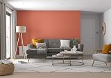 Dulux Simply Refresh Blood Orange Matt Emulsion Paint 1.25L view 5
